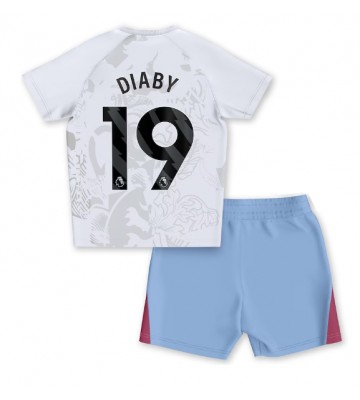 Aston Villa Moussa Diaby #19 Replica Away Stadium Kit for Kids 2023-24 Short Sleeve (+ pants)